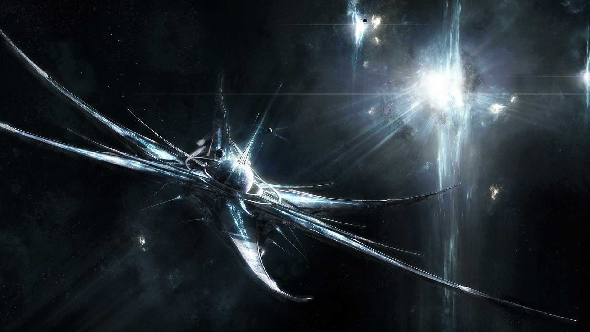 space, Space Station Wallpaper