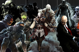 Ezio Auditore Da Firenze, Halo, Master Chief, Assassins Creed, Splinter Cell, Fallout, Hitman, Battlefield