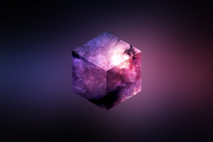 cube, Universe, Digital Art