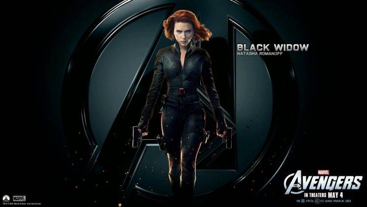 Black Widow, The Avengers, Scarlett Johansson, Superheroines HD Wallpaper Desktop Background