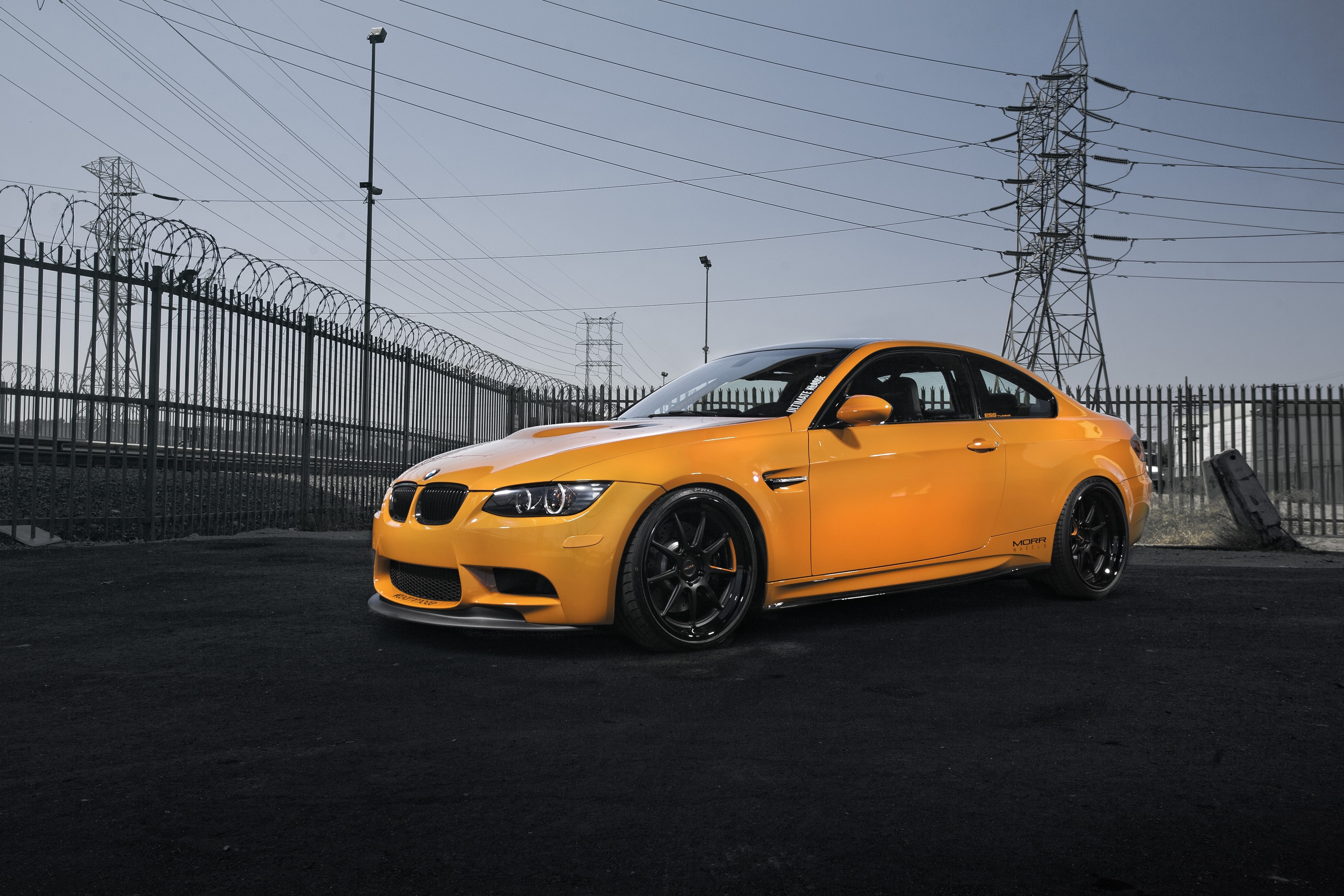 car, BMW, Yellow Cars Wallpaper