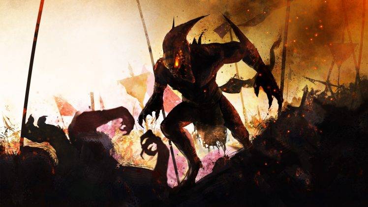 Shadow Of The Beast, Video Games, Fantasy Art HD Wallpaper Desktop Background