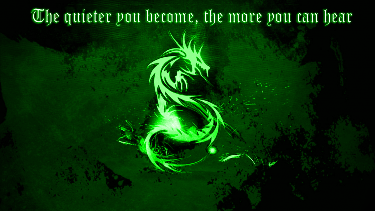 dragon, Quote HD Wallpaper Desktop Background