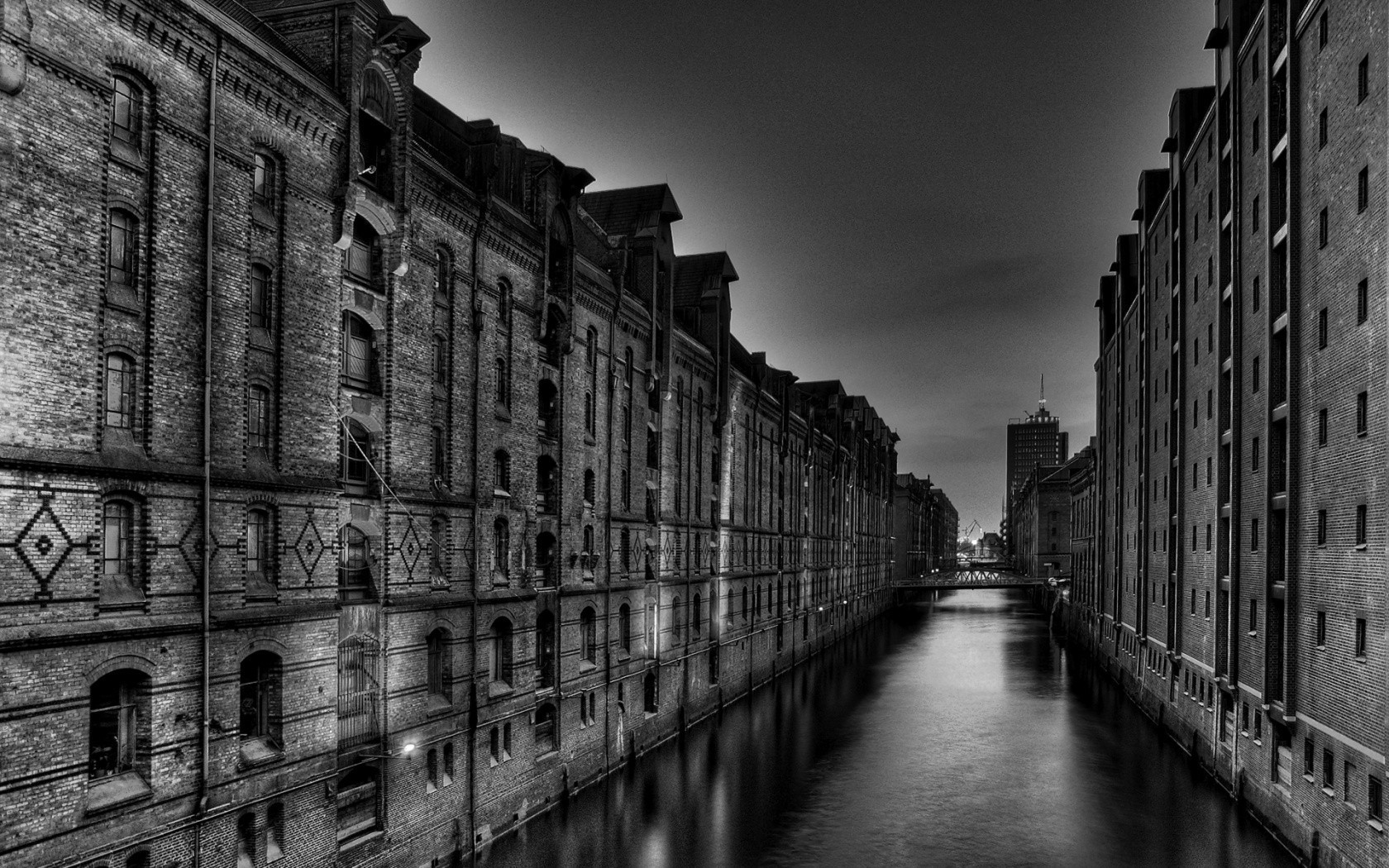 old Building, River, Ghost Town, Bridge, Photography, Landscape Wallpaper