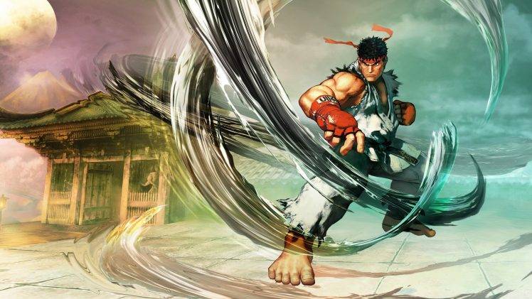 Street Fighter, Street Fighter V, Ryu (Street Fighter), Video Games, Artwork HD Wallpaper Desktop Background