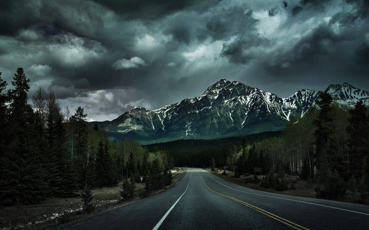 road, Mountain, Landscape HD Wallpaper Desktop Background