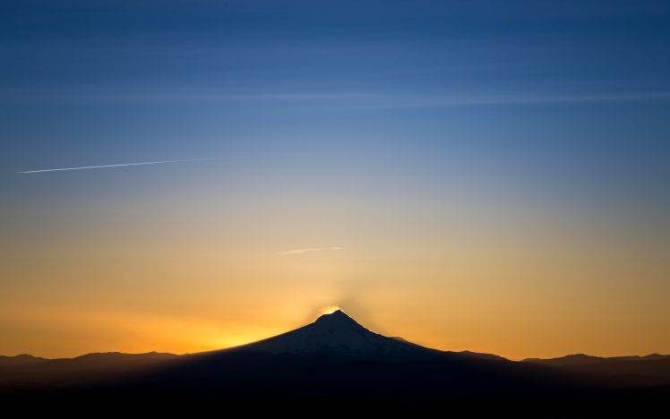 landscape, Mountain, Sunset HD Wallpaper Desktop Background