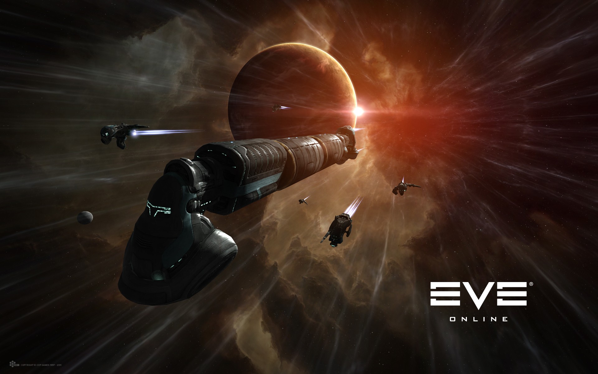 EVE Online, Gallente, Space, Spaceship Wallpaper