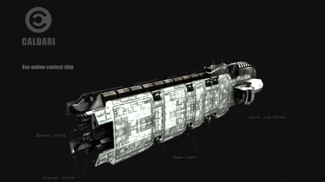 EVE Online, Spaceship, Caldari Wallpaper