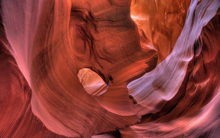 rock Formation, Landscape, Antelope Canyon HD Wallpaper Desktop Background