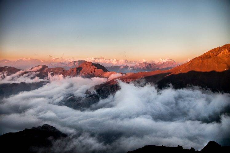 nature, Mountain, Landscape, Clouds HD Wallpaper Desktop Background