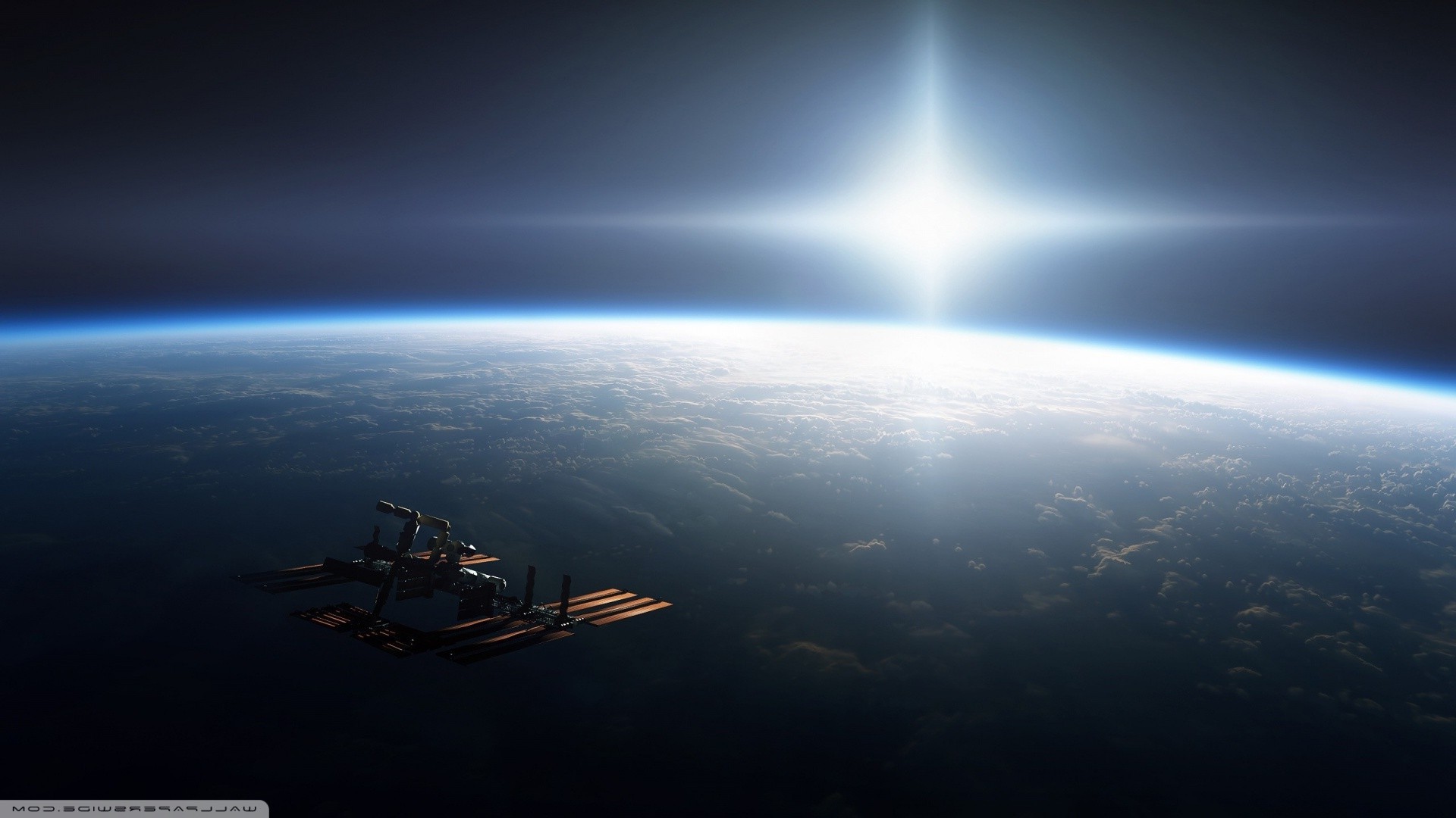 space, International Space Station Wallpaper