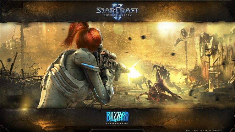 Sarah Kerrigan, StarCraft HD Wallpaper Desktop Background