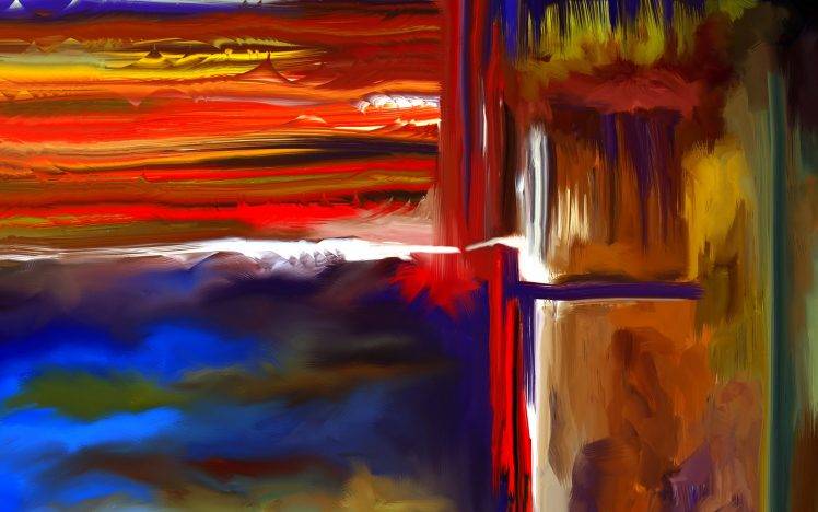 abstract, Painting HD Wallpaper Desktop Background