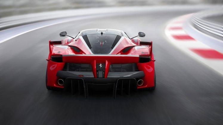 Ferrari FXXK, Car, Race Tracks, Motion Blur HD Wallpaper Desktop Background