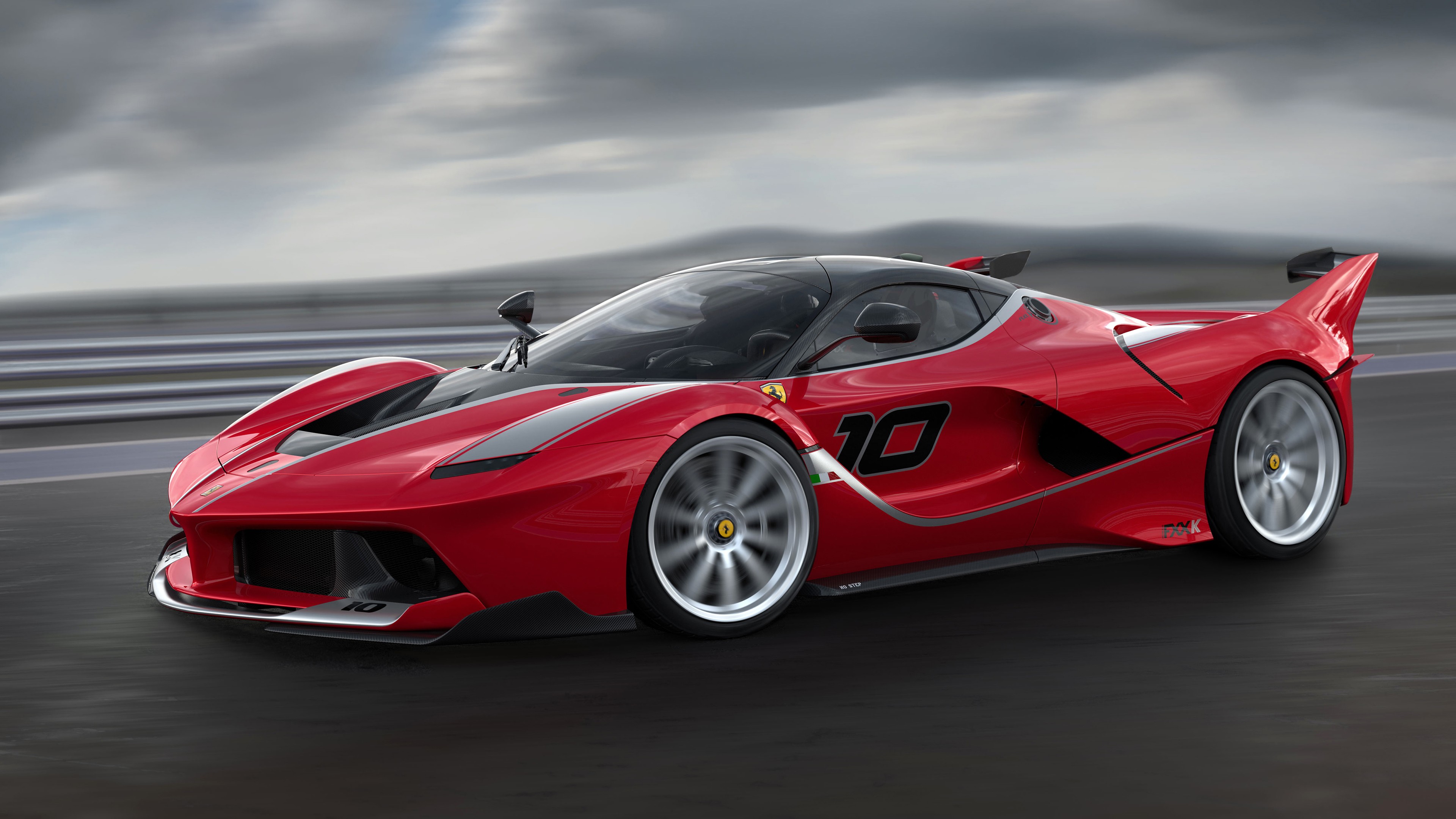 Ferrari FXXK, Car, Race Tracks Wallpaper