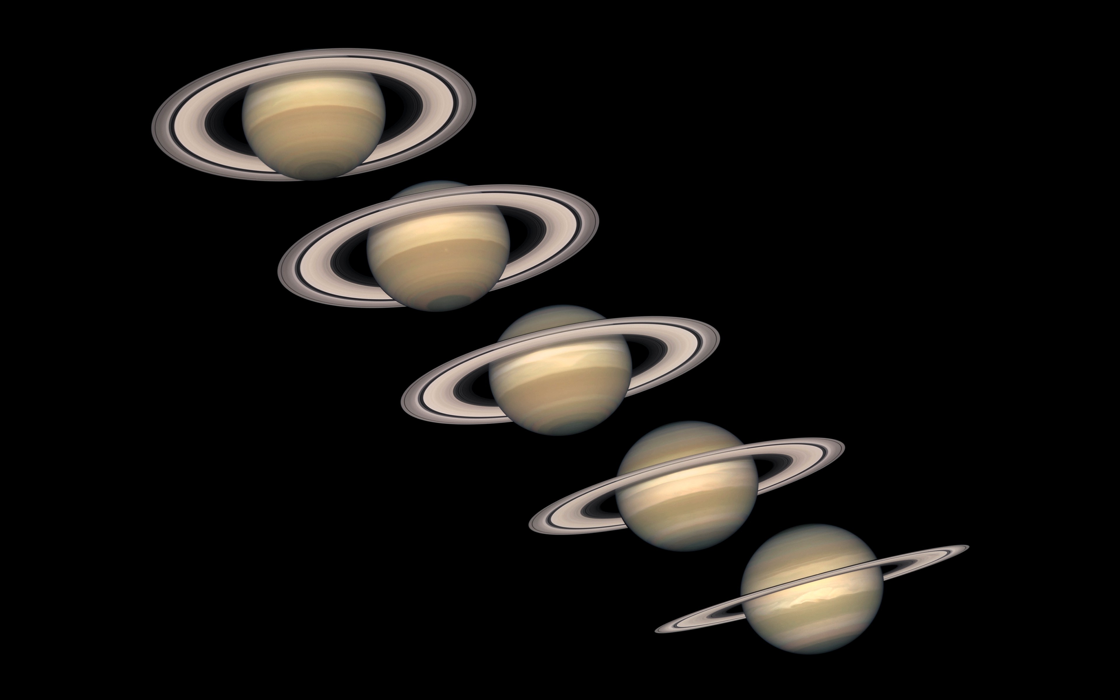Saturn, Planet, Solar System, Space Wallpaper