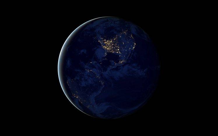 Earth, Night, Space, Planet, Solar System HD Wallpaper Desktop Background