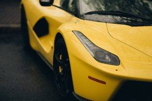 Ferrari, Yellow Cars, Car, Hybrid
