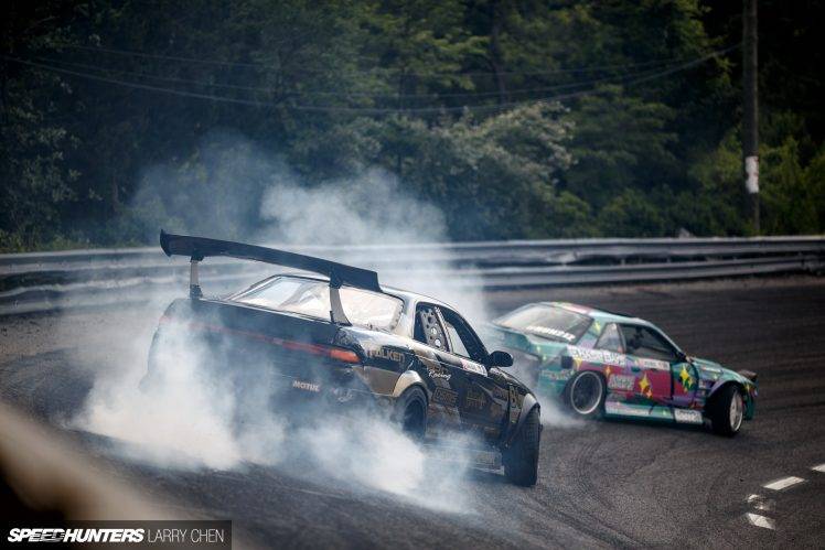 smoke, Car, Drift, S13, Nissan S13, Nissan, Silvia HD Wallpaper Desktop Background