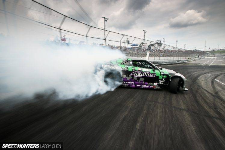 smoke, Car, Drift HD Wallpaper Desktop Background