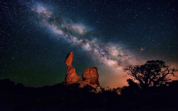 sky, Night, Stars, Space, Milky Way HD Wallpaper Desktop Background