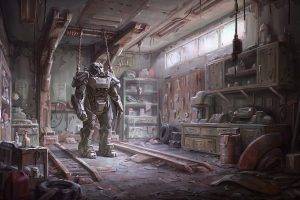 Fallout, Fallout 4, Concept Art, Video Games, Brotherhood Of Steel, Armor