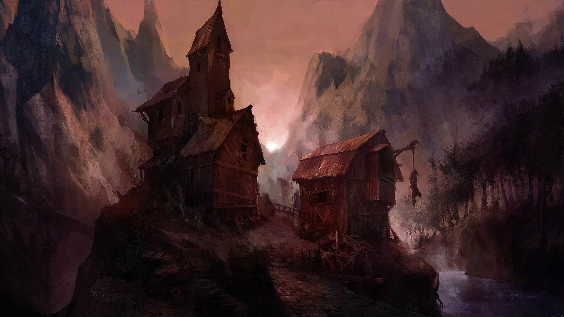 Castlevania: Mirror Of Fate, Castlevania, Video Games, Concept Art Wallpaper