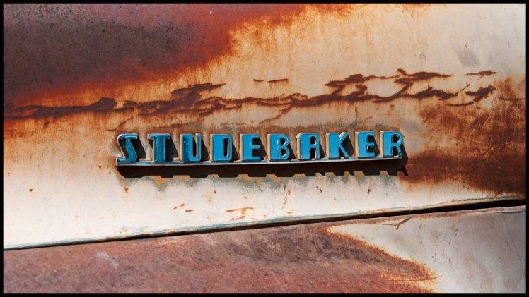 Studebaker, Car, Logo, Rust HD Wallpaper Desktop Background