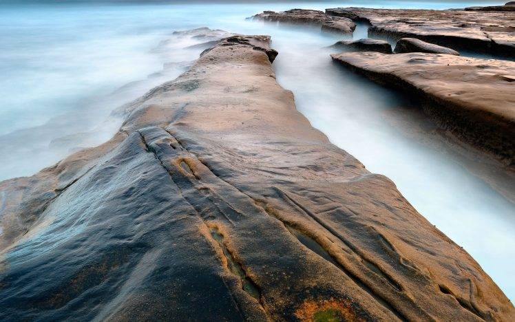 nature, Rock, Sea, Landscape HD Wallpaper Desktop Background