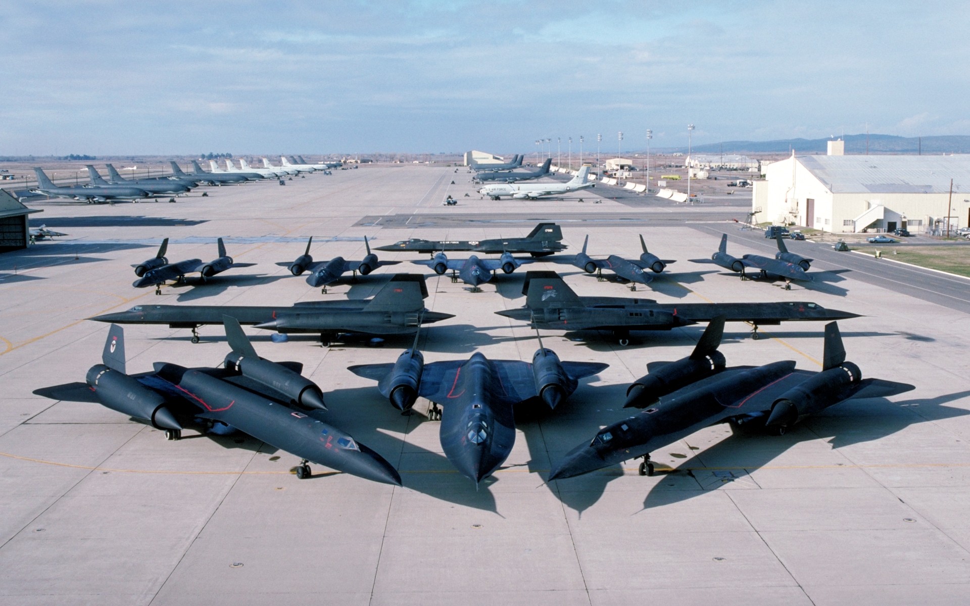 aircraft, Military Aircraft, Military, Lockheed SR 71 Blackbird Wallpaper