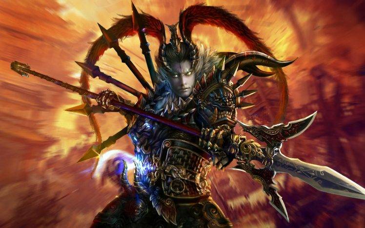 Lu Bu, Video Games, Dynasty Warriors 8, Heroes HD Wallpaper Desktop Background