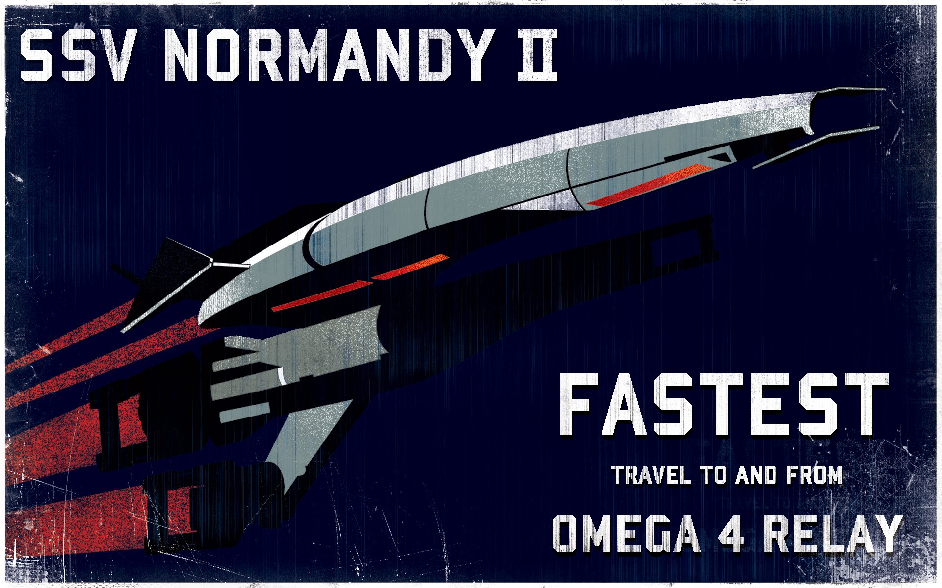Mass Effect 2, Normandy SR 2 Wallpaper