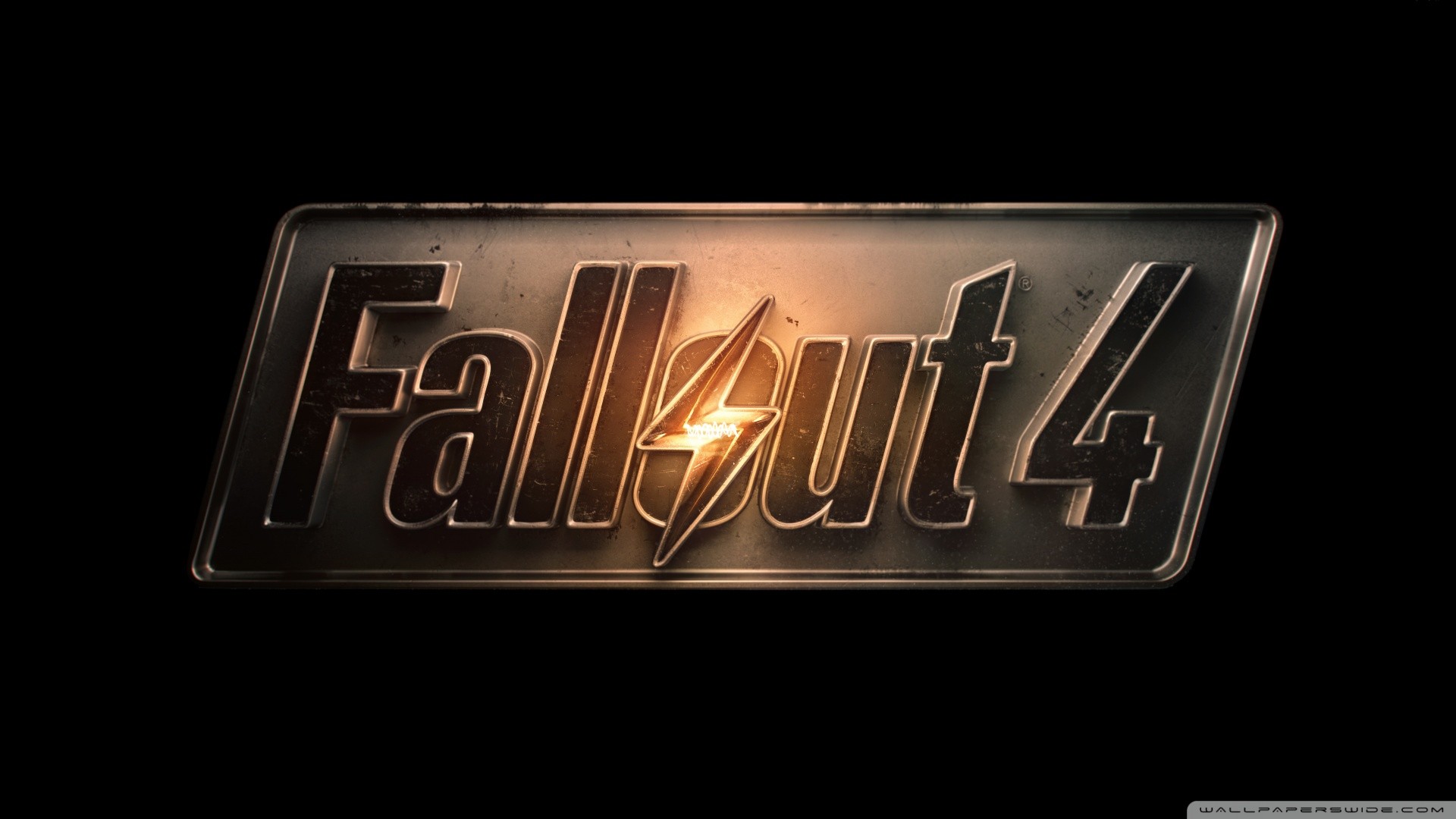 Fallout 4, Video Games, Logo, Fallout Wallpaper