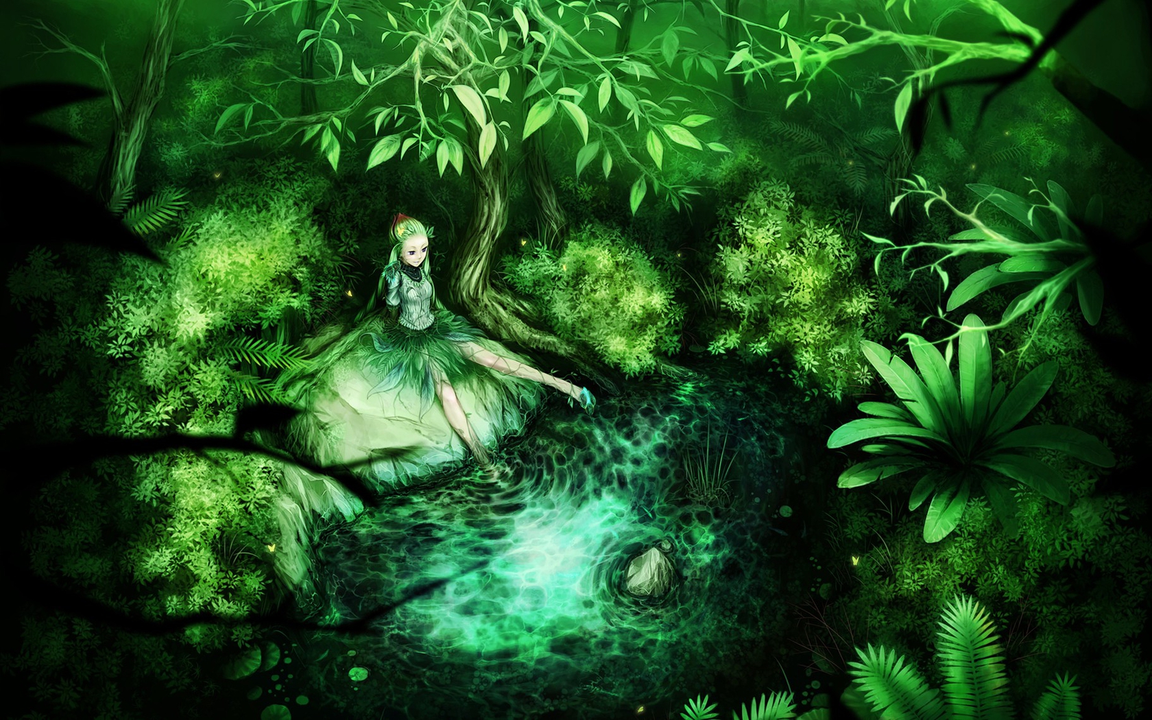 19+ Green Anime Wallpaper 4k - Sachi Wallpaper