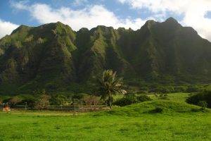 oahu, Hawaii, Landscape, Island, Clouds, Photography