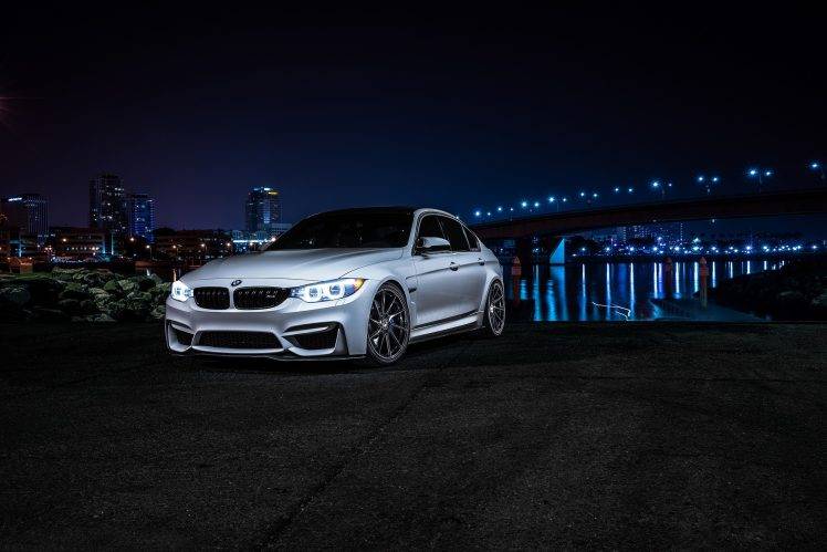 BMW, Car, Night HD Wallpaper Desktop Background