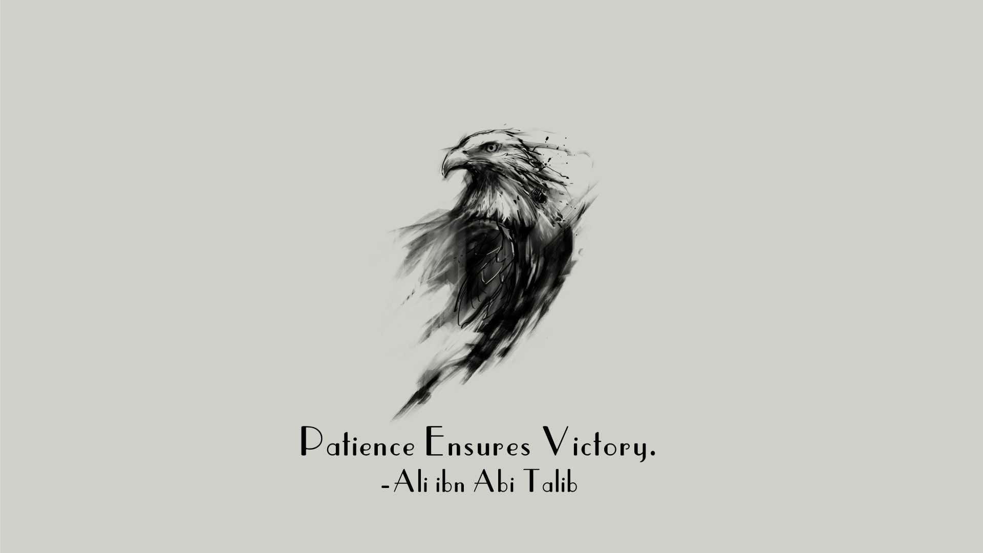 Ali Ibn Abi Talib, Islam, Imam, Quote, Eagle, Motivational Wallpapers