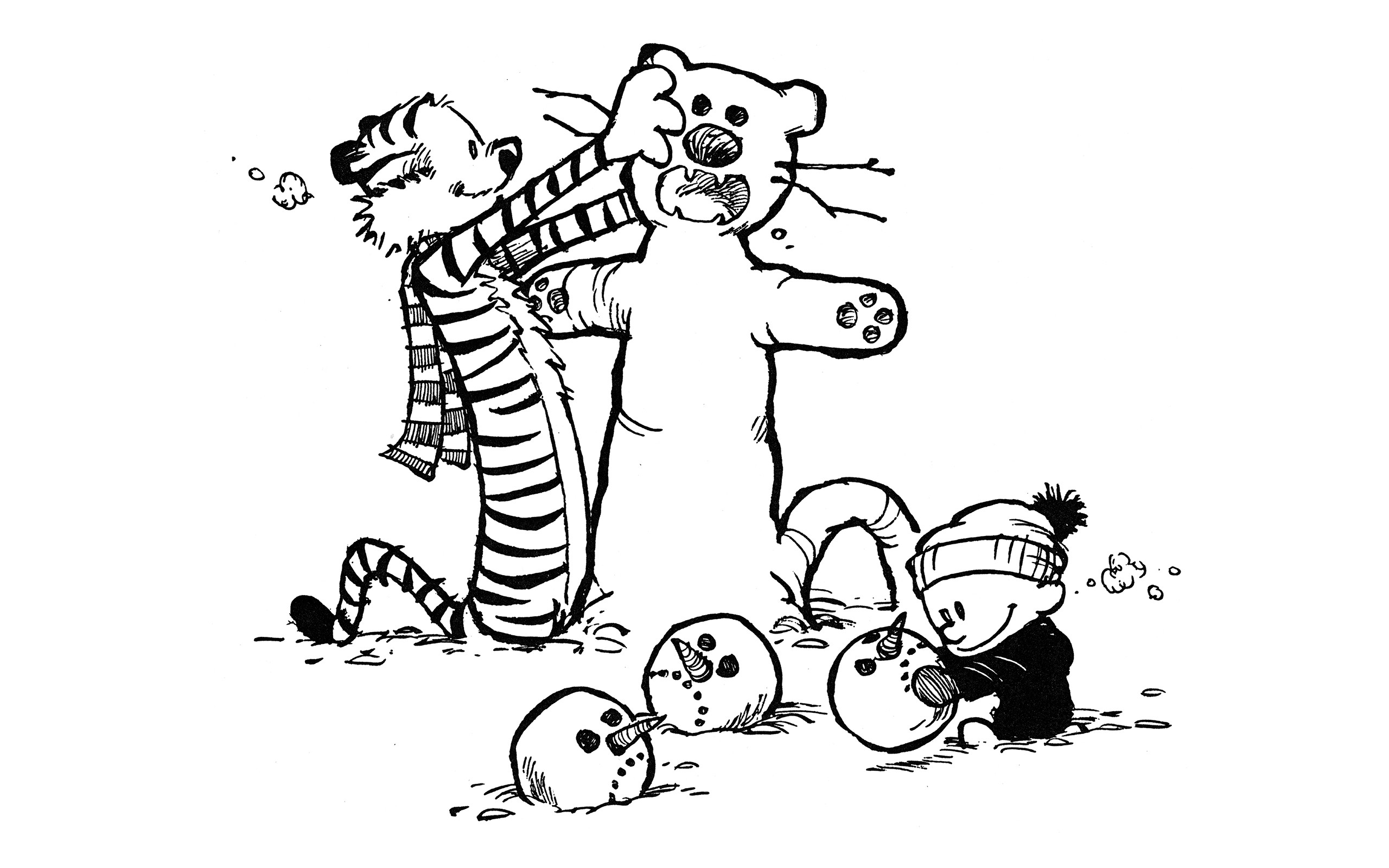 Calvin And Hobbes, Comics Wallpaper