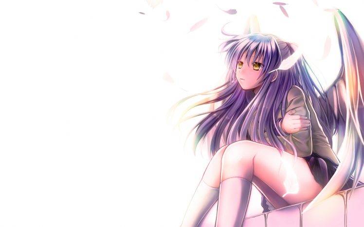 anime, Anime Girls, Angel, Angel Beats!, Tachibana Kanade HD Wallpaper Desktop Background