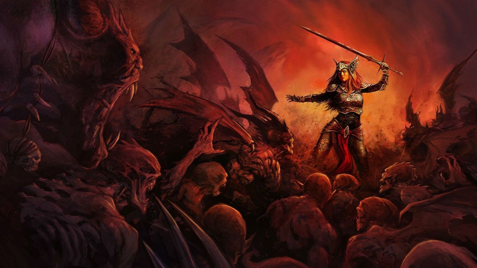 Baldurs Gate, Video Games, Fantasy Art Wallpaper