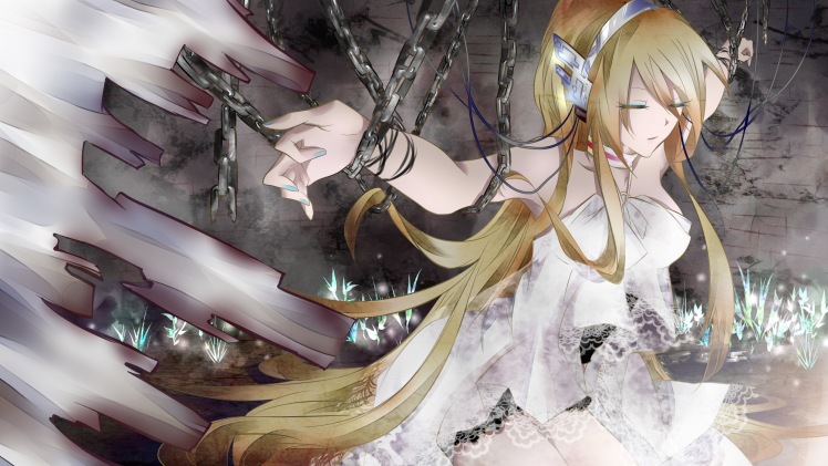anime, Chains, Anime Girls HD Wallpaper Desktop Background