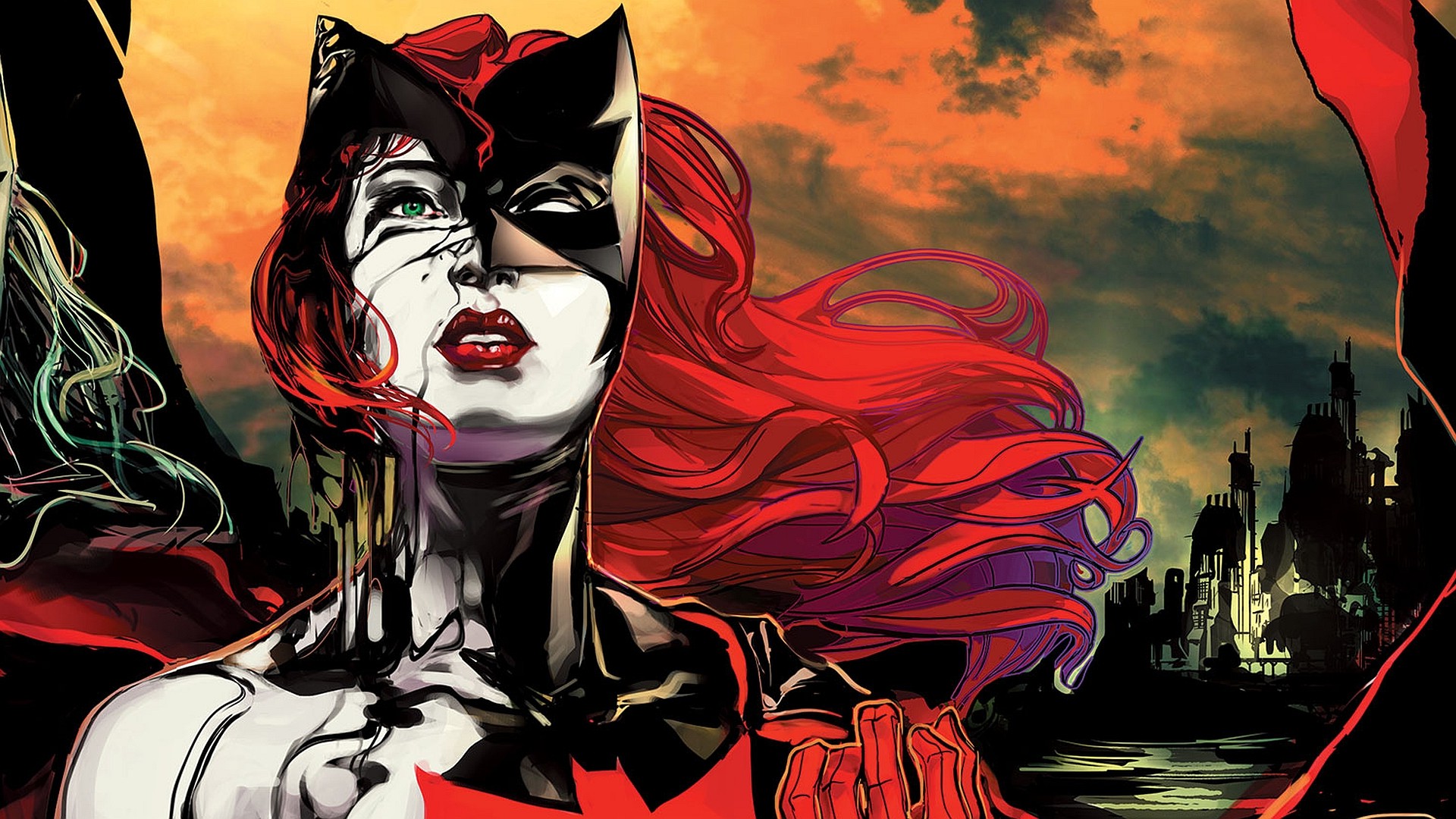 Batwoman, Superheroines, DC Comics Wallpaper