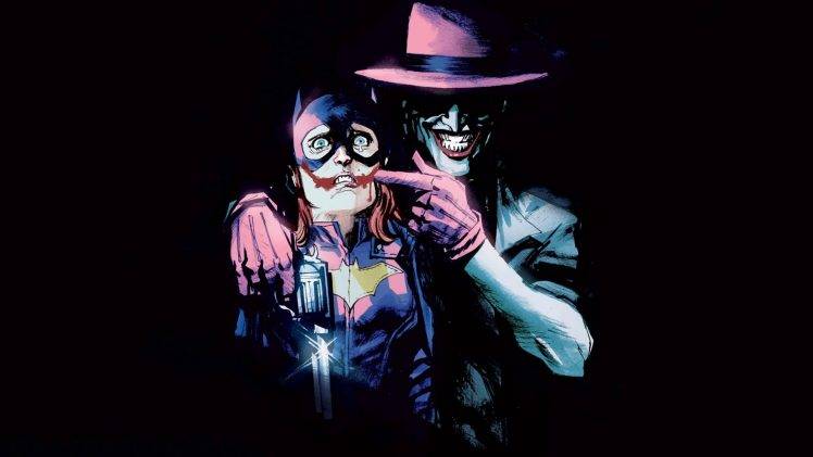 Batgirl, Joker, DC Comics HD Wallpaper Desktop Background
