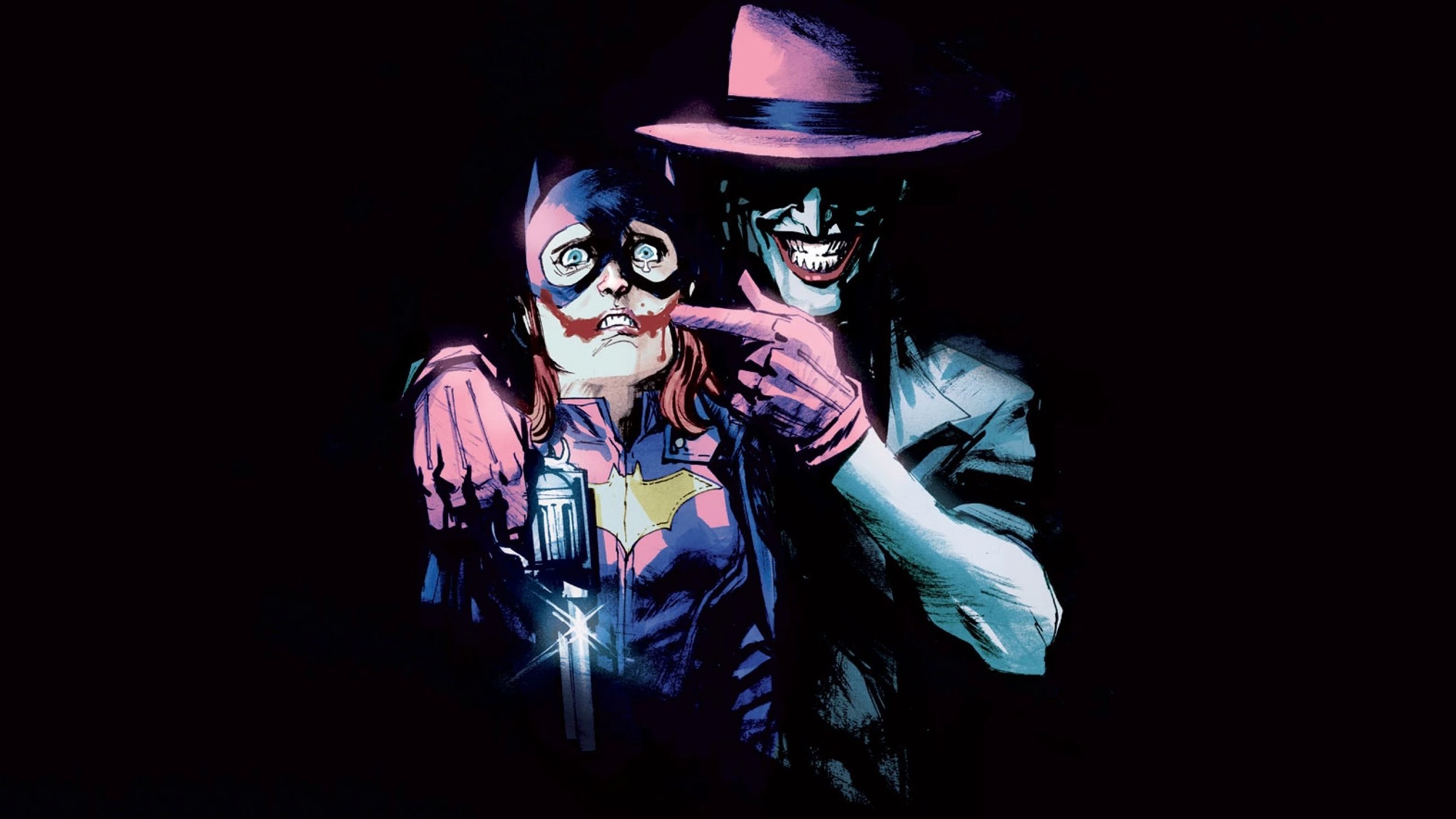 Batgirl, Joker, DC Comics Wallpaper