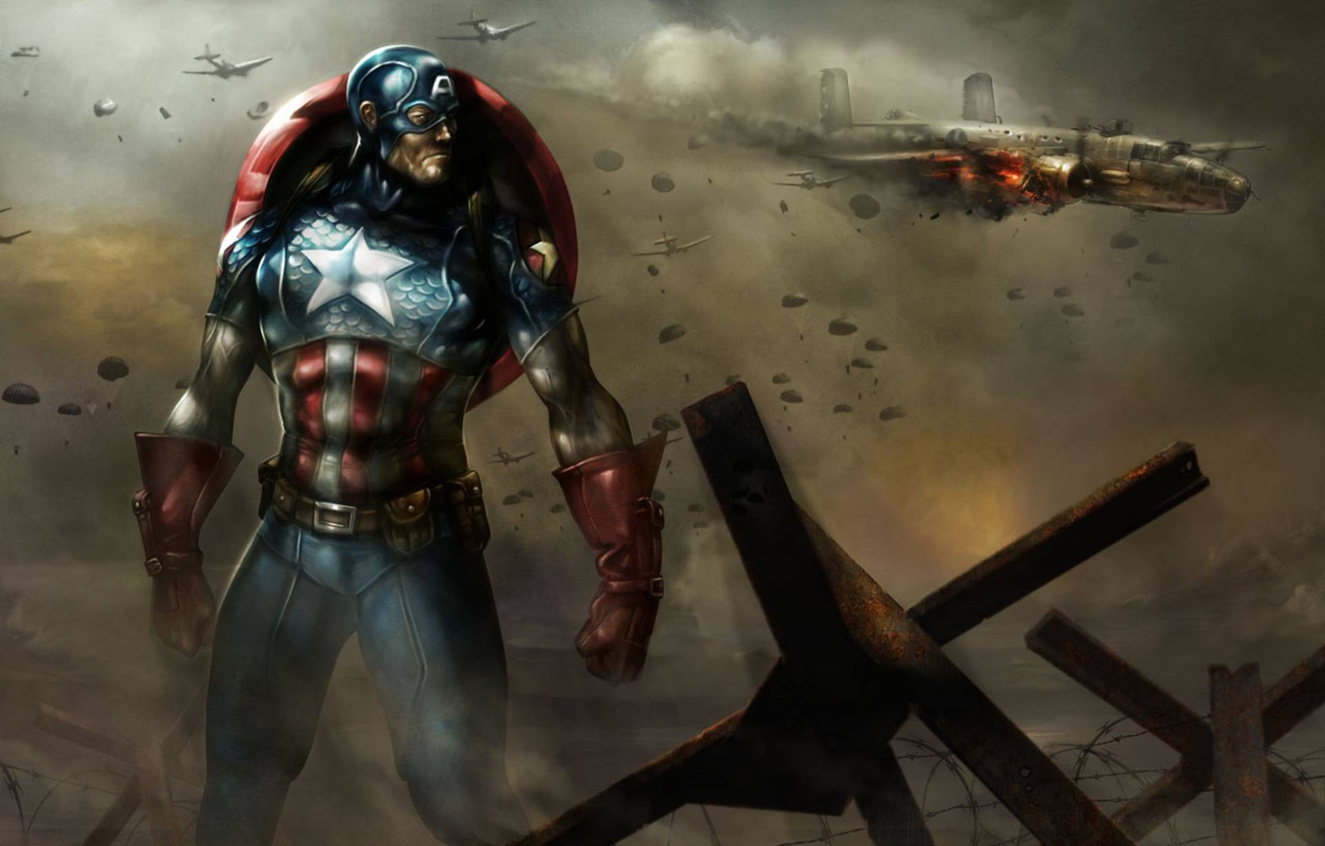 Captain America, Marvel Comics Wallpaper