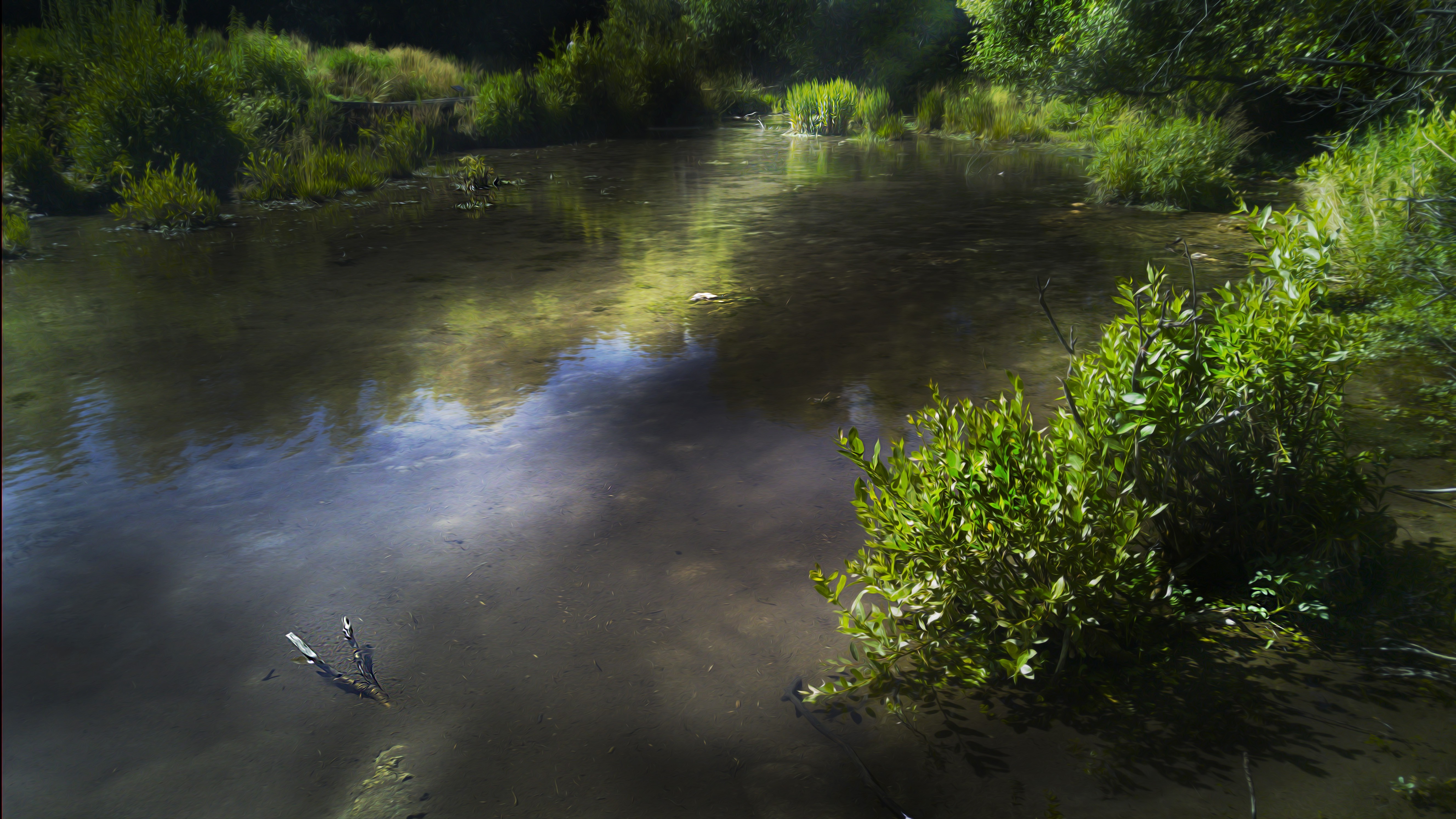 Adobe Photoshop, Nature, Landscape, Water Wallpaper