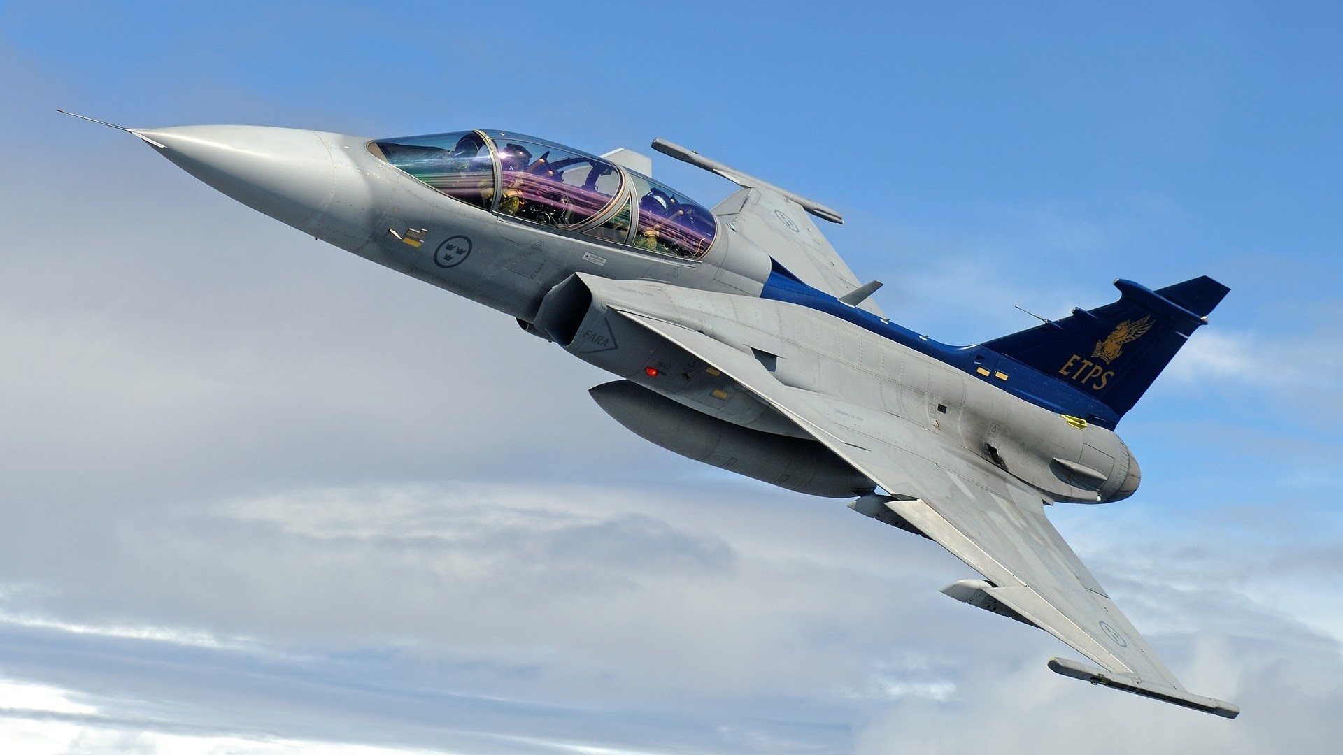JAS 39 Gripen, Military Aircraft, Military, Swedish Wallpaper