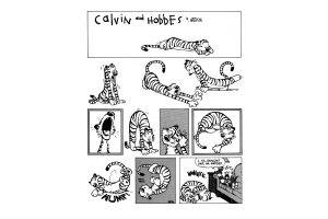 Calvin And Hobbes, Comics, Simple