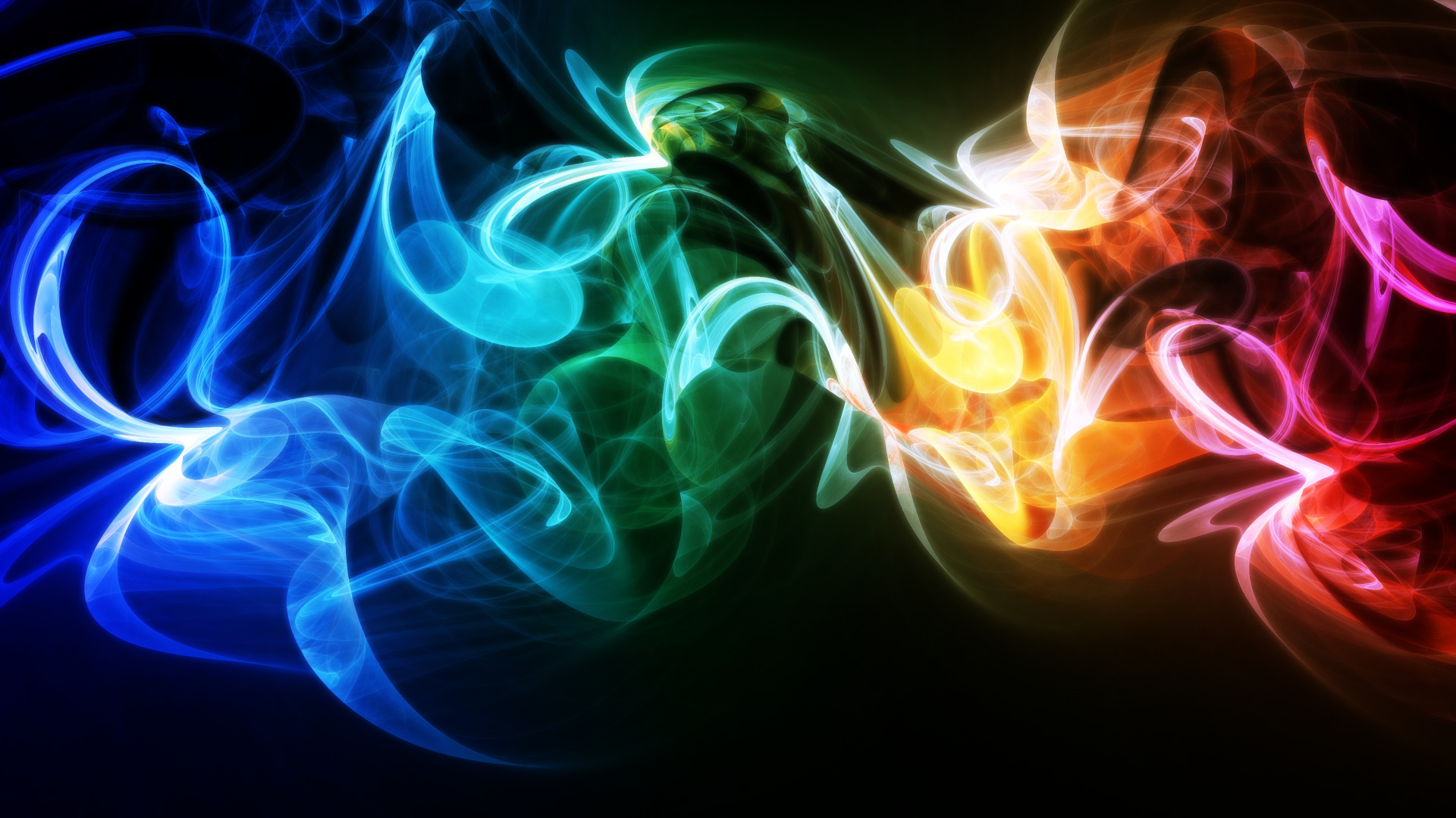 abstract, Colorful, Smoke Wallpapers HD / Desktop and ...